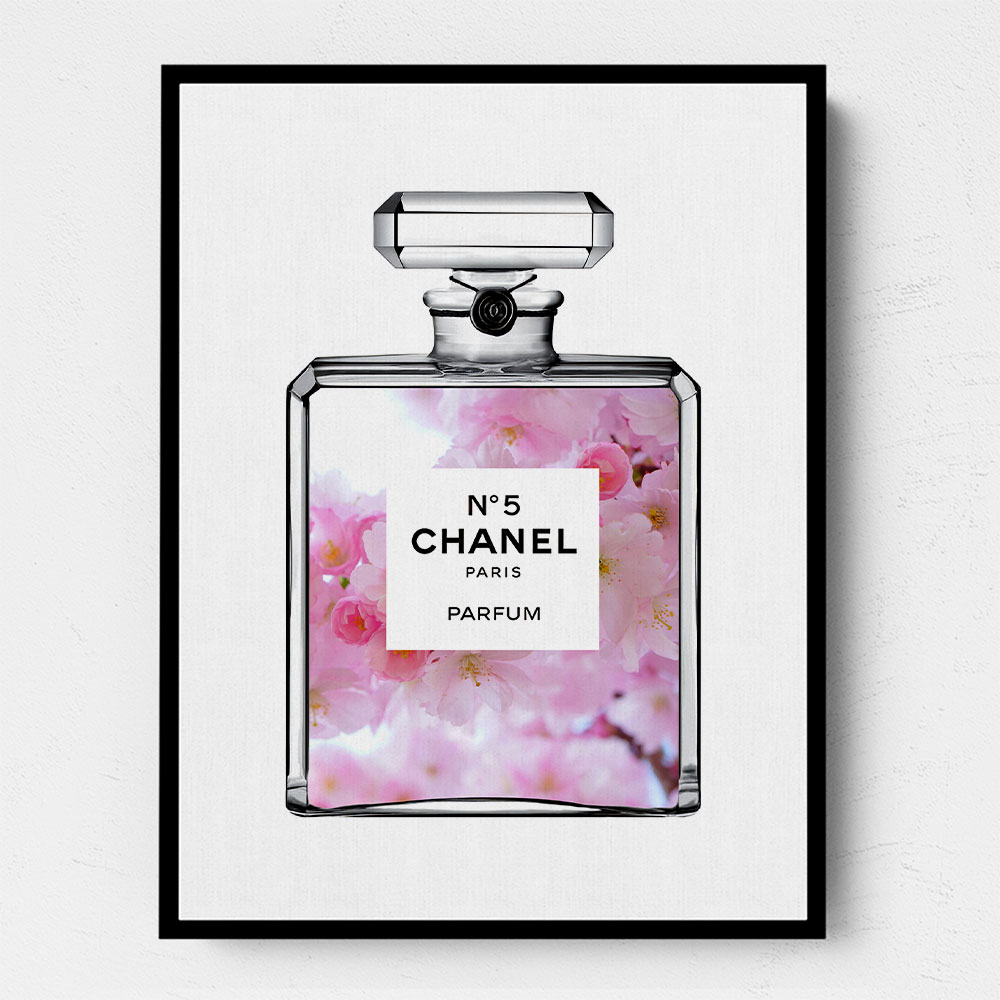 Cherry Blossom in Chanel Wall Art